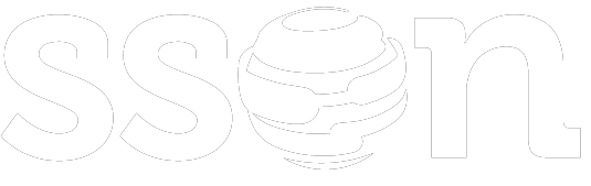 sson logo white